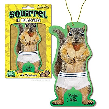 Accoutrements Squirrel in Underpants Deluxe Air Freshener