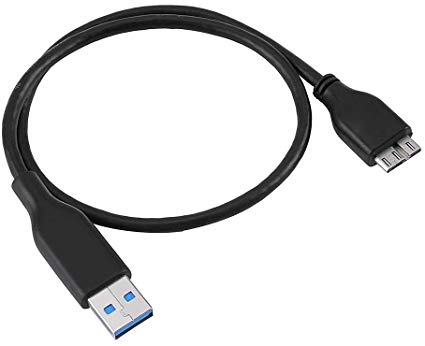 Mobile HDD USB 3.0 A Male to Micro USB 3.0 Y Cable, Data SYNC Cable Cord Lead for External Hard Drive Disk SG