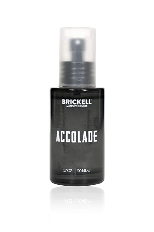 Brickell Men's Accolade Cologne for Men, Italian Bergamot, Cedarwood, Sandalwood, Lemon, and Guaiac Wood Scent, Natural and Organic, 1.7 oz