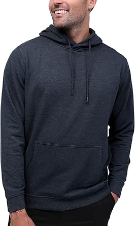 Premium Hoodies for Men S - 4XL Lightweight Casual Fitted Plain Pullover Sweatshirt