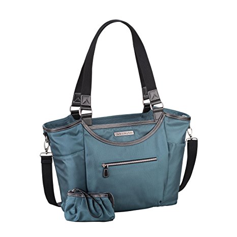 Clark & Mayfield Women's Bellevue Laptop Handbag (Fits laptops up to 18.4", Deep Teal)