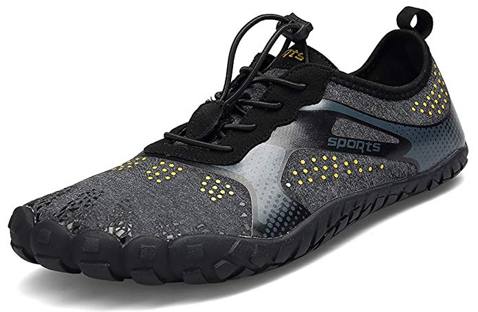 JOOMRA Men Women Wide Quick Dry Barefoot Hiking Water Shoes