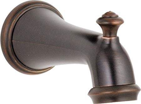 Delta Faucet RP34357RB Victorian Tub Spout with Pull-Up Diverter, Venetian Bronze