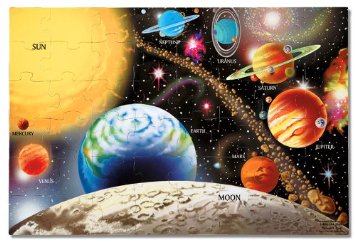 Melissa & Doug Solar System 48 pcs Floor Puzzle