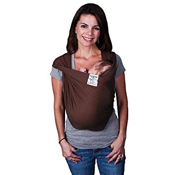 Baby K’tan ORIGINAL Cotton Wrap Baby Carrier, Warm Cocoa, X-Large
