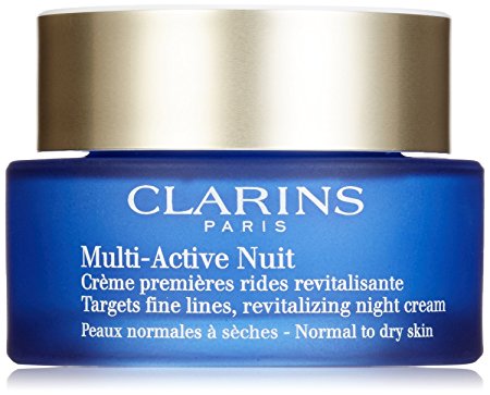 Clarins Multi-Active Normal To Dry Skin Night Cream, 1.7 Ounce