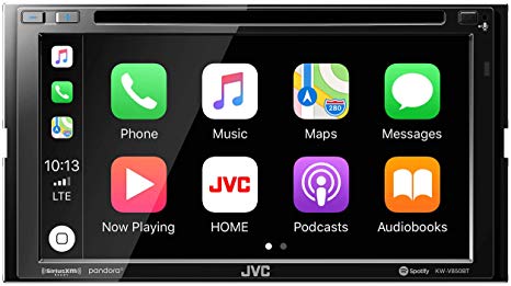 JVC KW-V850BT Compatible with Android Auto/Apple CarPlay CD/DVD Stereo/Bluetooth