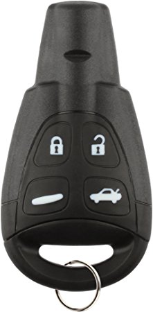 Discount Keyless Remote Entry Replacement Car Key Fob For Saab 9-3 9-5 LTQSAAM433TX