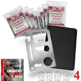 SOS Rescue Tools - 11 in 1 Credit Card Survival Tool is the Ultimate Survival Tool Making it an Integral Part of Your Survival Gear