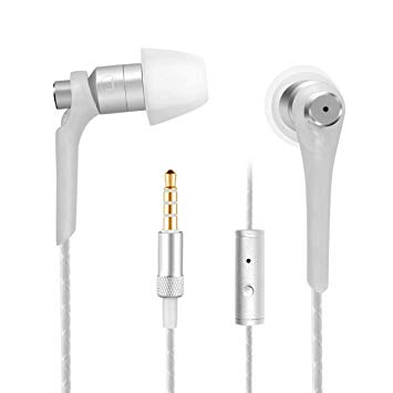 in Ear Headphones, Bass Dynamic Driver Earphones & Noise Cancelling WEILIGU Wired Earbuds with Mic and Remote