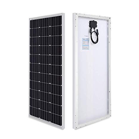 Renogy 100 Watt 12 Volt Monocrystalline Solar Panel (Compact Design)