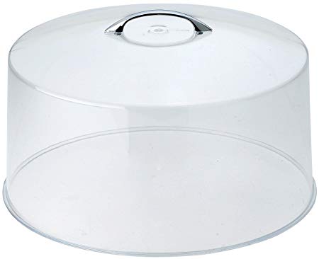 Winco CKS-13C Round Acrylic Cake Stand Cover, 12-Inch, Clear