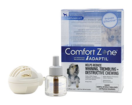 Comfort Zone with Adaptil Diffuser for Dogs (Discontinued by Manufacturer)