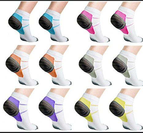 Ankle Compression Socks Ideal for Plantar Fasciitis by One & Only USA