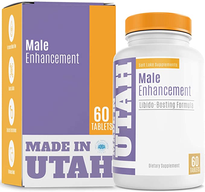 All Natural Male Enhancement Energy Boosting Formula With L-Arginine, Maca Root, Tongkat Ali & Ginseng To Improve Performance, Energy, Stamina For Pre Workout, 60 capsules