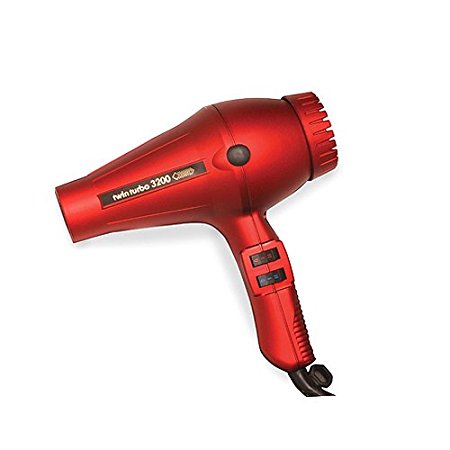 TURBO POWER 324 Twin Turbo 3200 Professional Hair Dryer Red