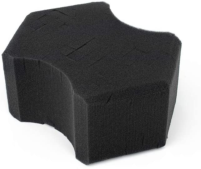 The Rag Company - Ultra Black Foam Detailing and Car Wash Sponge - Perfect for Both Rinseless and Soap Washes