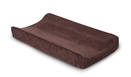 Kids Line Luxury Contour Changing Pad Cover, Brown (Discontinued by Manufacturer)
