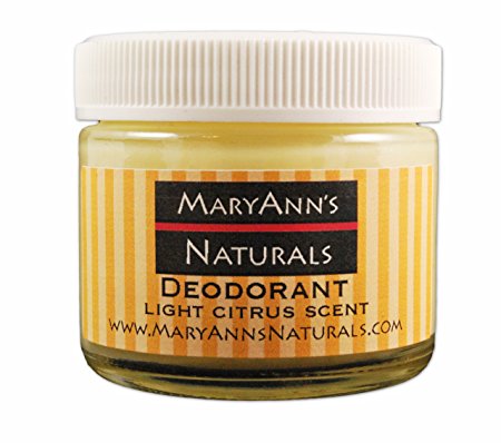 Mary Ann's Naturals Organic Handcrafted Deodorant with Light Citrus Scent - 2 oz.