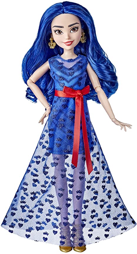 Disney Descendants Evie Doll, Inspired by Disney The Royal Wedding: A Descendants Story, Toy Includes Dress, Shoes, and Earrings