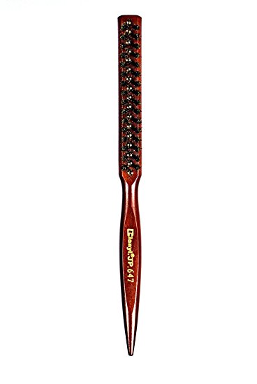 Mixed Boar Bristle And Tipped Nylon, 3 Row Teasing Hair Brush , For Long Hair