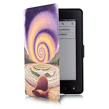 ProElite Ultra Slim Smart Flip case cover for all New Amazon Kindle Paperwhite (for 2015 Edition) (Auto Sleep/Wake up with magnetic lock) (Design-Sunrise)