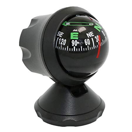MonkeyJack Compass Marine Navigation Ball Boat Car Truck Vehicle Dashboard Adjustable