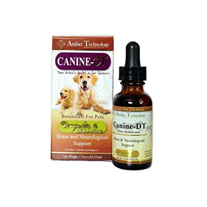 Amber Technology TempaNerv (formerly Canine Distempaid) - All-Natural Organic Supplement for Canine Distemper - 1oz
