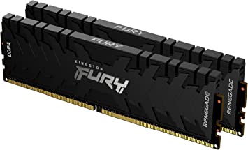 Kingston Fury Renegade 32 GB (2 x 16 GB) 4000 MHz DDR4 CL19 Desktop Memory Kit of 2 KF440C19RB1K2/32