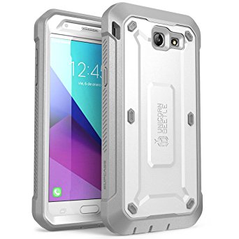 Samsung Galaxy J7, Galaxy Halo 2017 Case, SUPCASE Unicorn Beetle Pro Series Full-body Rugged Holster with Built-in Screen Protector for Galaxy Halo/J7 2017/J7 Sky Pro/J7 Perx/J7V 2017/J7 Prim(White)