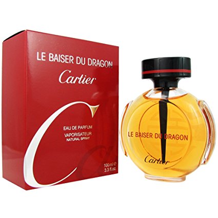 Le Baiser Du Dragon By Cartier For Women. Eau De Parfum Spray 3.3 Ounces