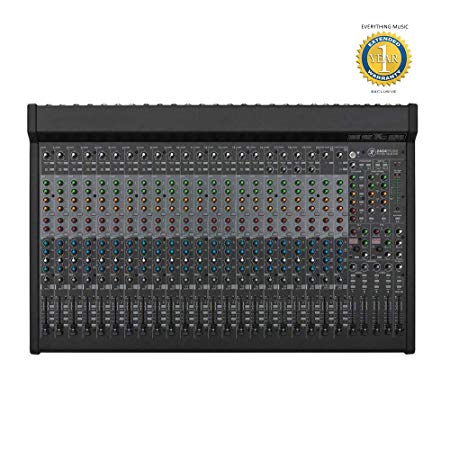 Mackie 2404VLZ4 24-Channel 4-Bus Effects Mixer with Microfiber and Free EverythingMusic 1 Year Extended Warranty