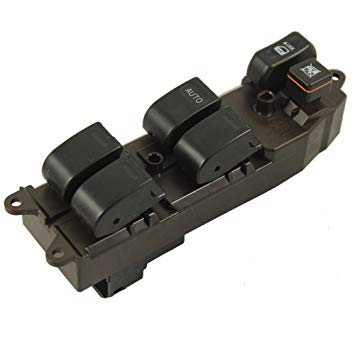 Eynpire 9025 Power Master Window Control Switch Front Left Driver Side For 2003-2008 Pontiac Vibe