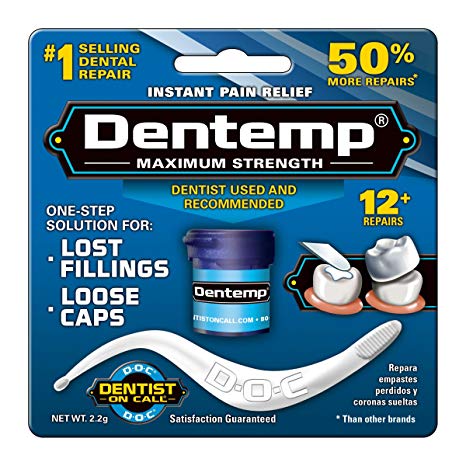 Dentemp Repair Lost Fillings & Loose Caps Max Strength