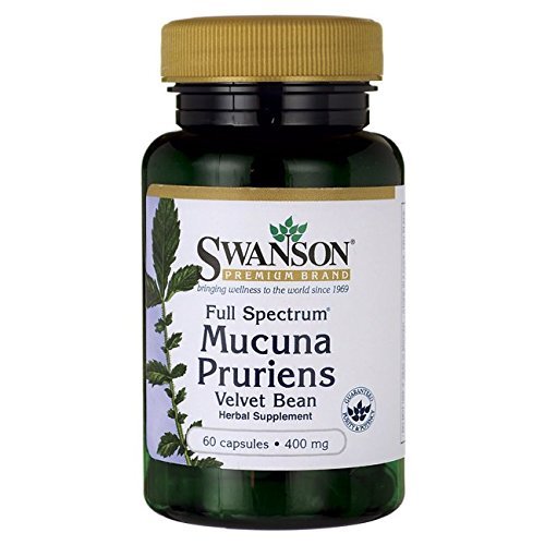 Swanson Full Spectrum Mucuna Pruriens 400 mg 60 Caps by Swanson Premium