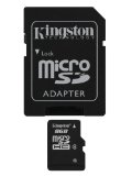 Kingston 8 GB microSDHC Class 4 Flash Memory Card SDC48GBET