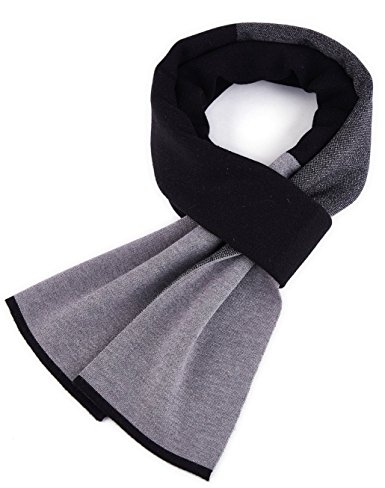 Men Cashmere Scarf Winter Scarves by FULLRON - Long / Warm Wool Scarf for Men