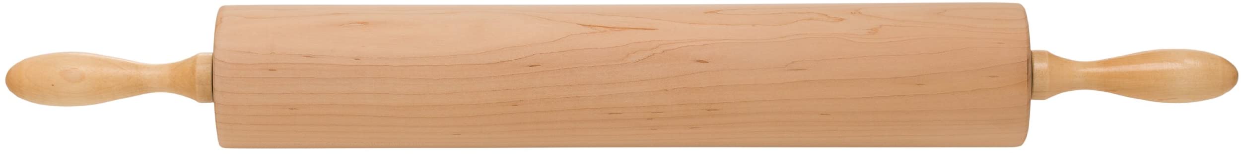 Ateco 18325 Professional Rolling Pin, 18-Inch Barrel, Made of Solid Rock Maple, Made in the USA