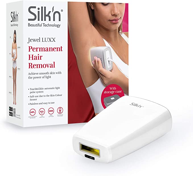 Silk'n Jewel LUXX - Permanent Hair Removal - for Every Skin Type - with 200.000 Light Impulses - HPL™ Technology