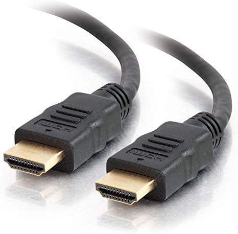 C2G 50608 High Speed HDMI Cable with Ethernet for 4K Devices, TVs, Laptops, and Chromebooks, Black (4 Feet, 1.21 Meters)