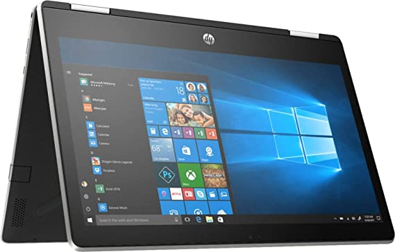 HP Pavilion X360 2-IN-1 11.6" HD Touch-Screen WLED-backlit Laptop, Intel Pentium N5000 up to 2.7GHz, 4GB DDR4, 128GB SSD, Bluetooth, Wireless-AC, HDMI, Webcam, USB 3.1-C, Media Card Reader, Windows 10