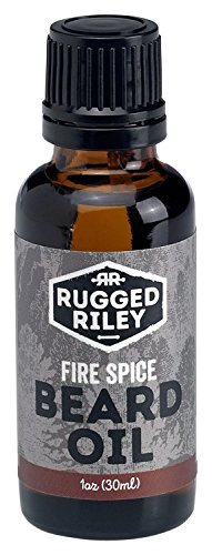 Rugged Riley All Natural Men's Fire Spice Beard Oil