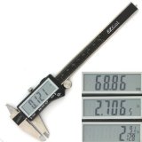iGaging IP54 Electronic Digital Caliper 0-6 Display InchMetricFractions Stainless Steel Body