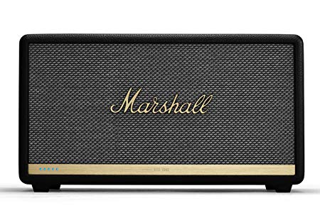 Marshall Stanmore II Wireless Wi-Fi Multi-Room Smart Speaker Amazon Alexa Voice Control Built-in Black