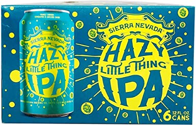 Sierra Nevada Hazy Little Thing Unfiltered, 6 pk, 12 oz cans, 6.7% ABV
