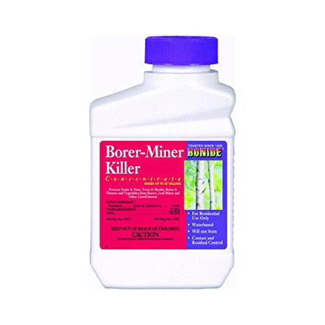 Bonide Chemical Borer and Miner Killer with 2.5-Percent Permethrin