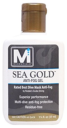 McNETT Sea Gold Anti Fog Clear Gel Mask Defog