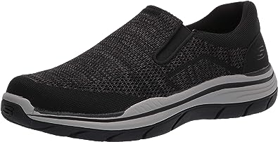 Skechers Men's Expected 2.0-Arago Slip on Canvas Loafer