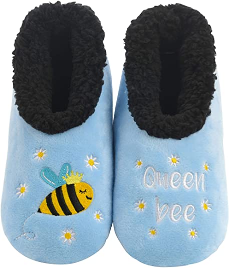 Snoozies Slippers for Women - Pairables Womens Slippers - Queen Bee