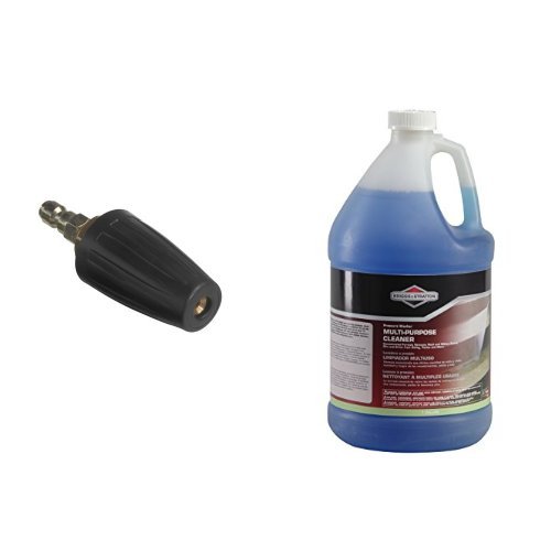 Briggs & Stratton Quick-Connect Turbo Spray Nozzle and Multi-Purpose Cleaner and Concentrate for Pressure Washers